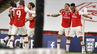 Aubameyang Bawa Arsenal ke Final Piala FA (AP)