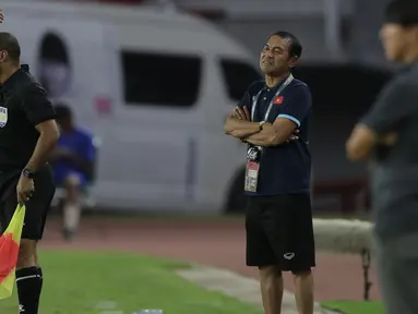 Timnas Indonesia U-20 asuhan Shin Tae-yong akhirnya berhasil mengalahkan Vietnam di laga pamungkas Kualifikasi Piala Asia U-20 2023. (Bola.com/Ikhwan Yanuar)