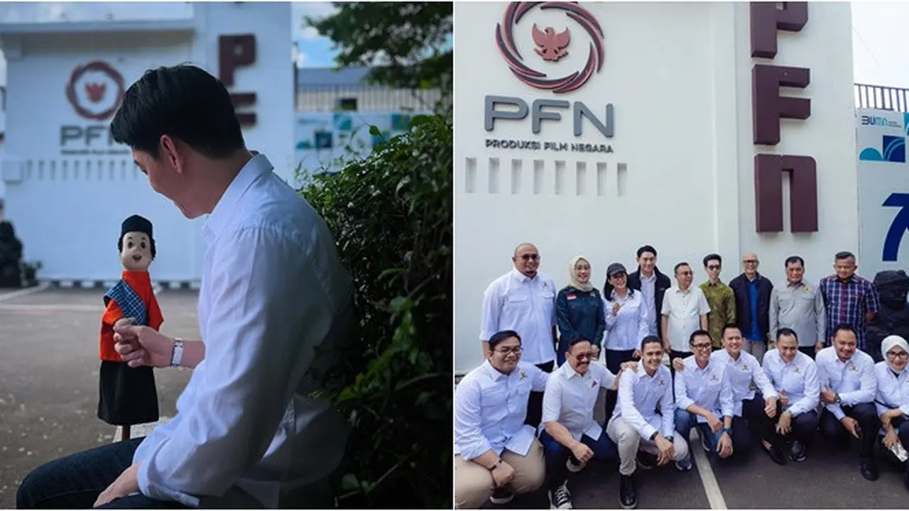 6 Potret Ifan Seventeen Didatangi Komisi VI DPR di Kantor PFN, Inspeksi Mendadak