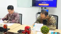 Perusahaan pembiayaan Wuling Finance yang bernaung di dalam entitas PT SGMW Multifinance Indonesia sepakat bekerjasama dengan PT Akulaku Finance Indonesia. (Ist)