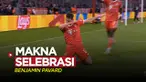 Berita video TikTok Bola soal makna selebrasi bek Bayern Munchen, Benjamin Pavard, di Liga Champions yang sempat menjadi tren pada tujuh tahun silam.