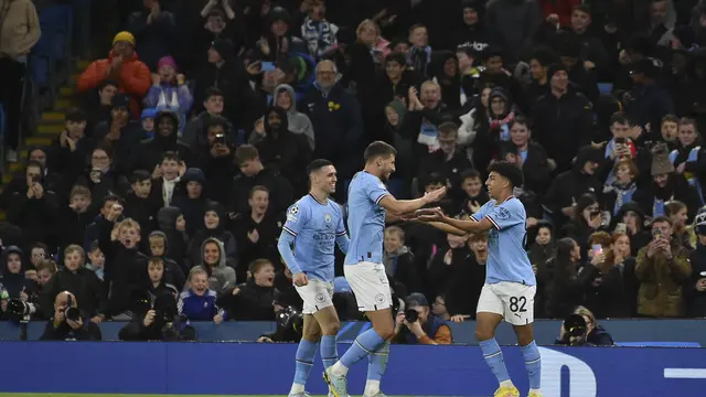 Manchester City Bungkam Sevilla 3-1 di Liga Champions