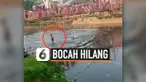 LOMPAT DARI JEMBATAN, BOCAH HILANG DI KALI BANJIR KANAL BARAT