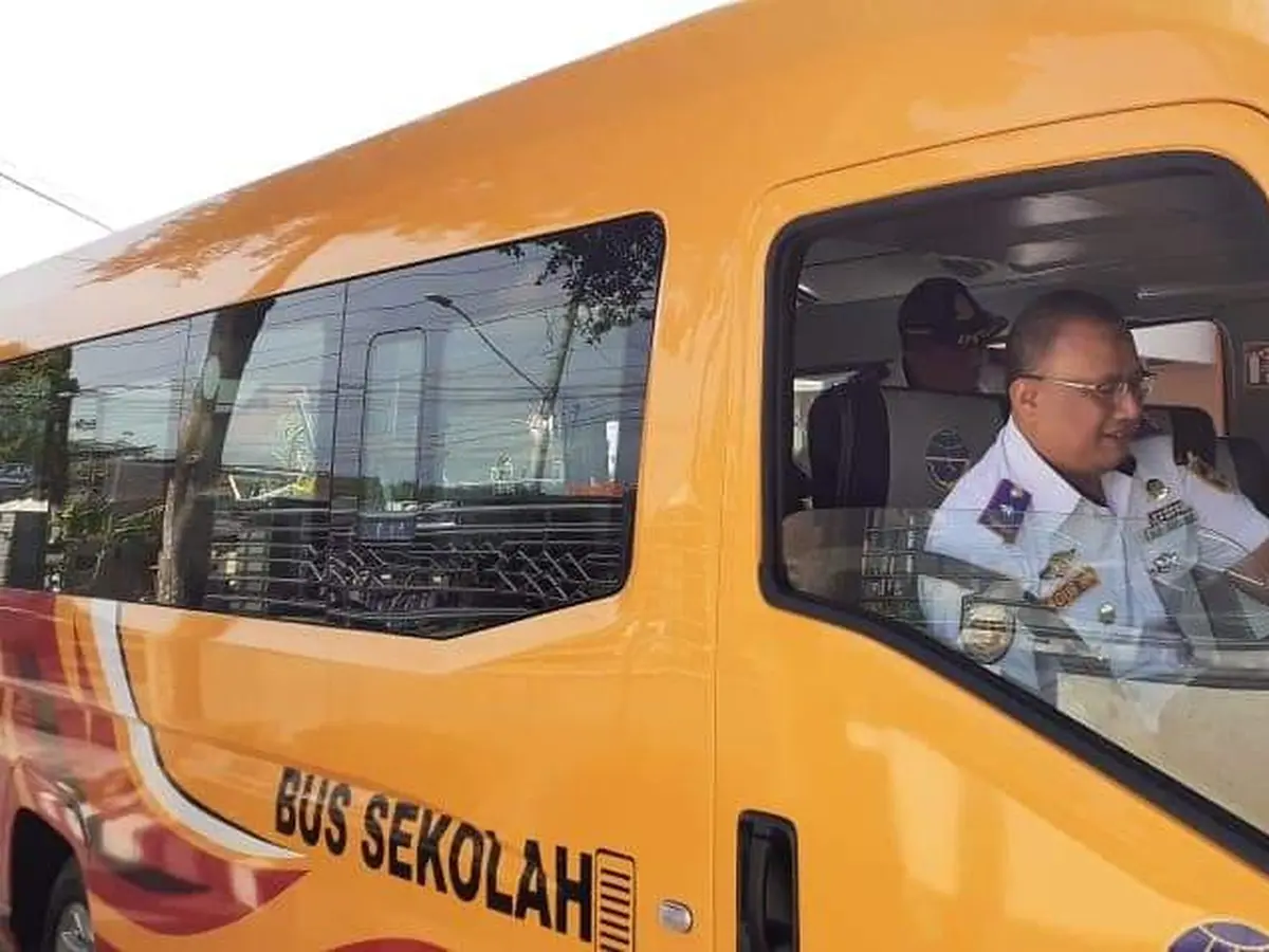 Bus Sekolah Gratis untuk Anak Pelosok Banyumas Kembali Beroperasi Hari Ini  - Jateng Liputan6.com
