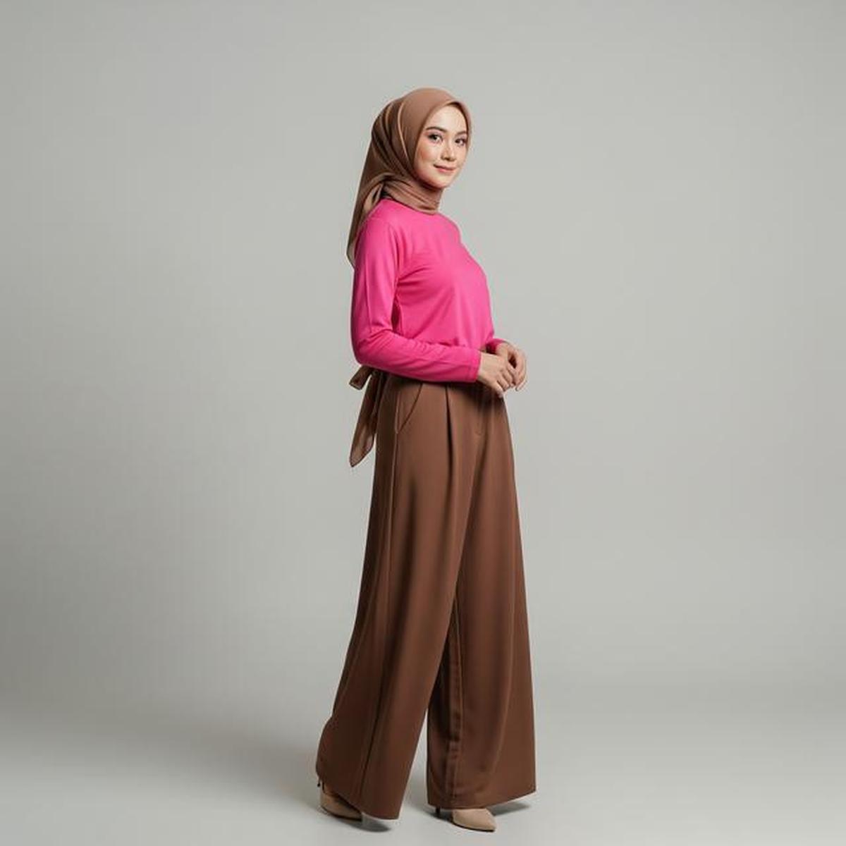Baju Pink Fanta Cocok dengan Jilbab Warna Apa? Ini 7 Padu Padan yang Serasi