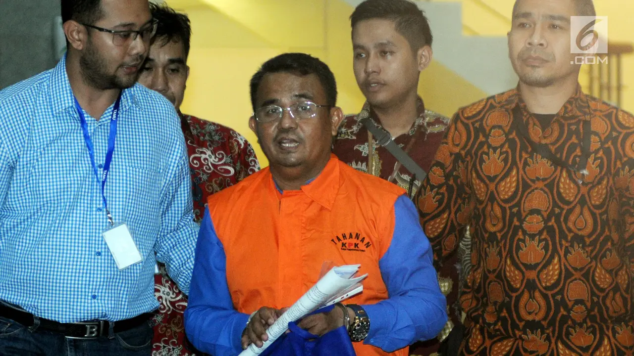 KPK Resmi Tahan Bupati Bengkayang Suryadman Gidot