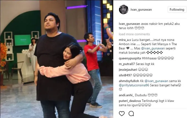 Ivan Gunawan dan Prilly Latuconsina.