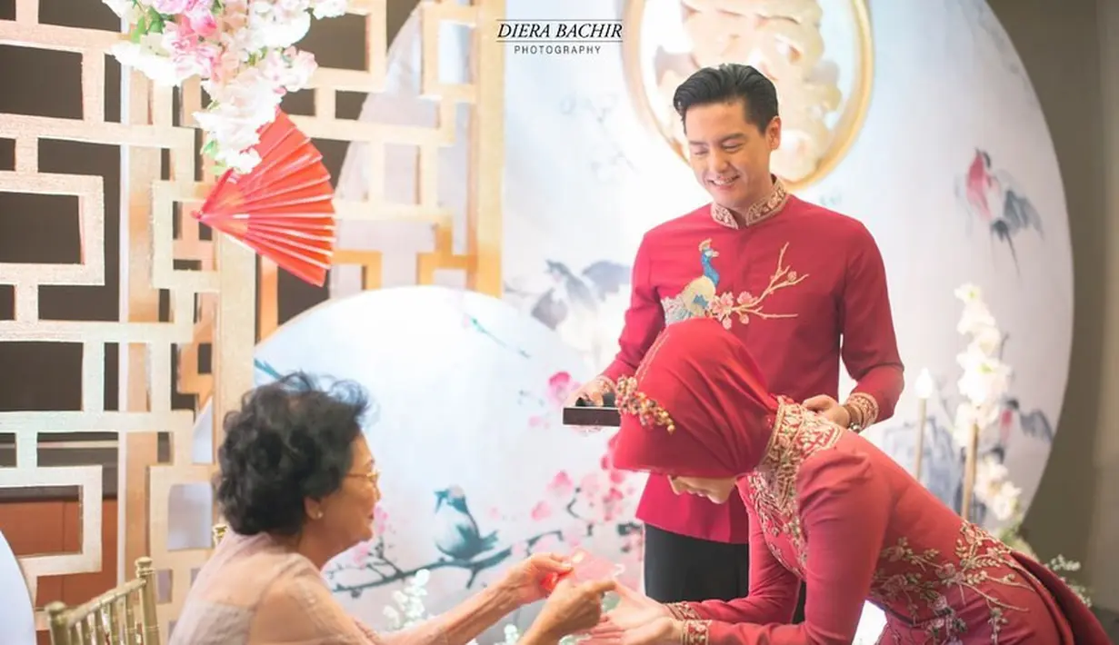 Teapai Cut Meyriska dan Roger Danuarta (instagram/dierabachir_photography)