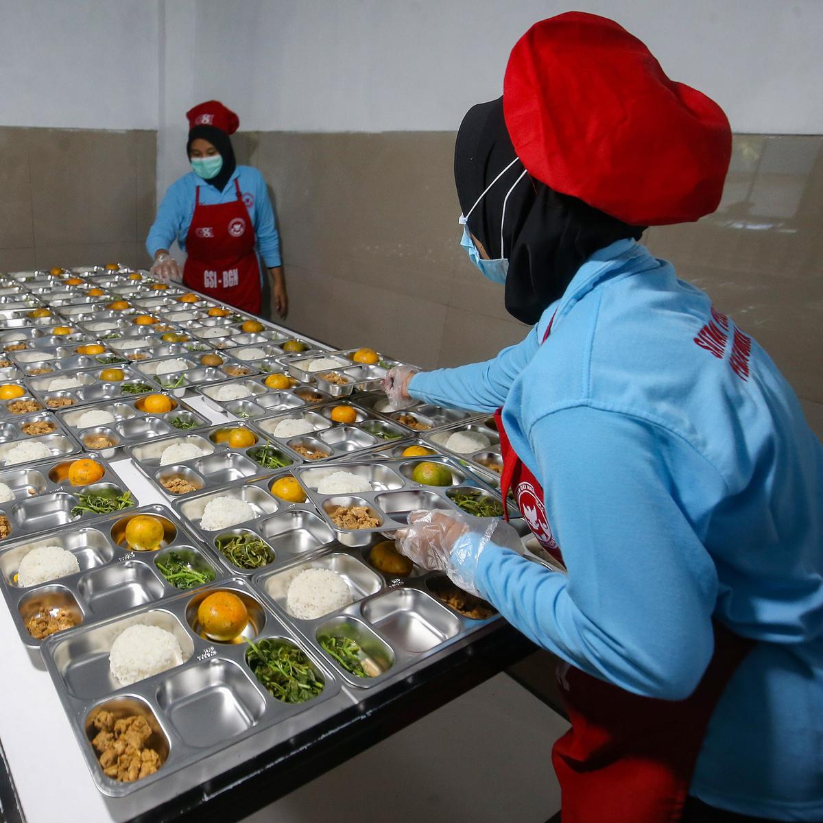 Dapur Makan Bergizi Gratis di Depok