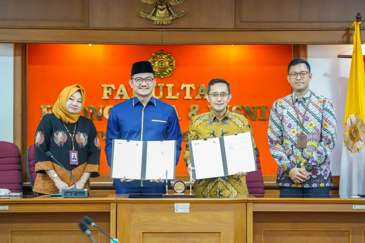 Badan Pengelola Keuangan Haji (BPKH) menggandeng Fakultas Ekonomika dan Bisnis Universitas Gadjah Mada (UGM), dengan penandatangan MoU di bidang Pendidikan, Penelitian, dan Pengabdian Masyarakat (Istimewa)
