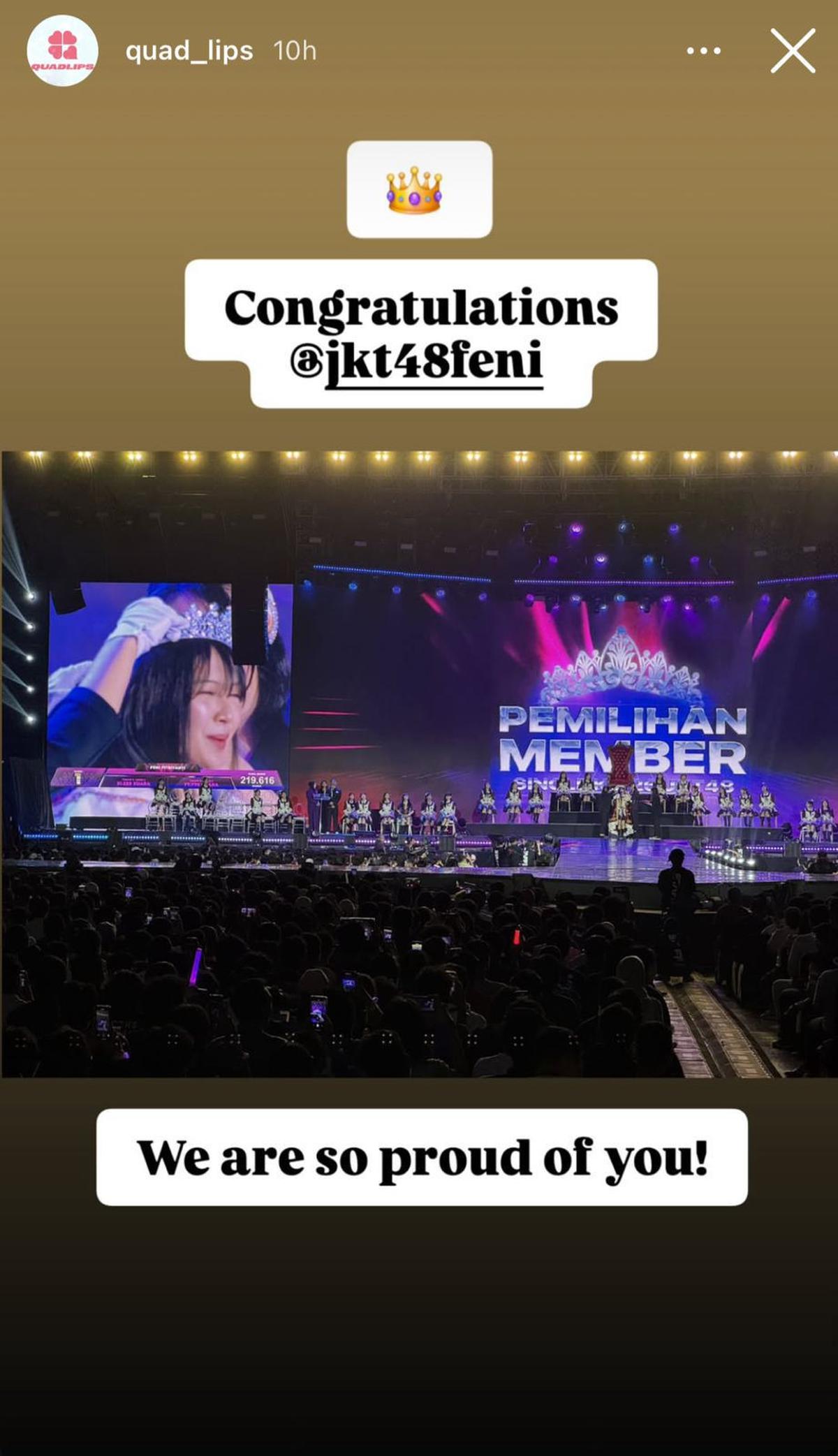 7 Potret Feni JKT48 Jadi Juara di Senbatsu Sousenkyo 2024, Perjuangan dan Dukungan Fans