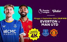 Nonton Streaming 4K Everton vs Manchester United - Liga Inggris 2026/27 Pekan Ke 3 di Vidio