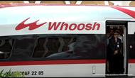 Presiden Joko Widodo (Jokowi) meresmikan Kereta Cepat Jakarta-Bandung 'Whoosh' di Stasiun Halim, Jakarta, Senin (2/10/9/2023). Setelah diresmikan, belum ada tarif yang diterapkan selama 2 pekan kedepan.