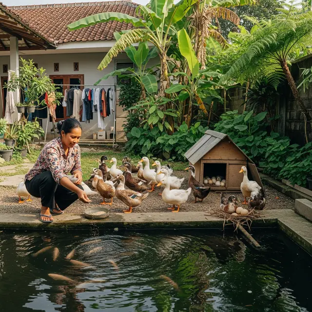 Ide Ternak Dua Jenis Hewan Sekaligus yang Cocok untuk IRT