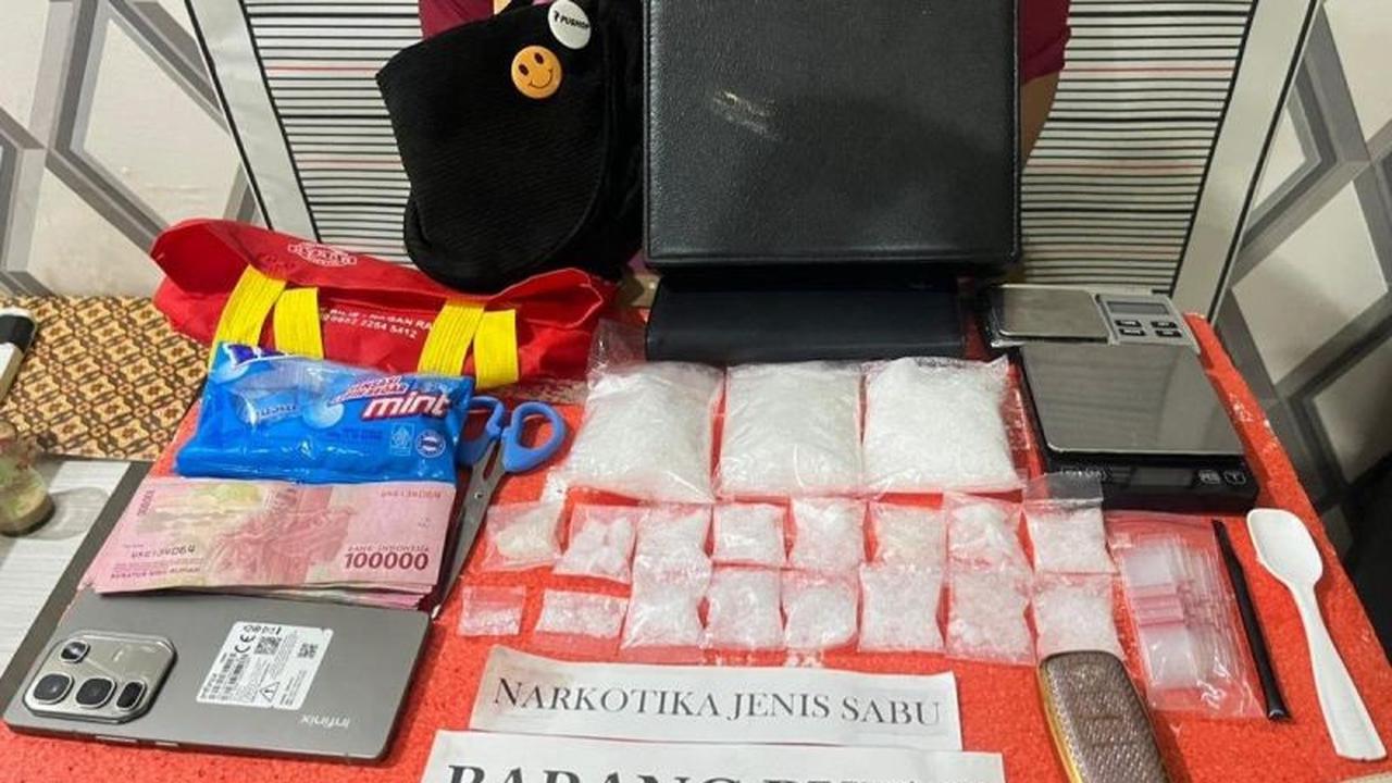 Polres Nagan Raya Tangkap Dua Pengedar Narkoba, Amankan 81 Paket Sabu