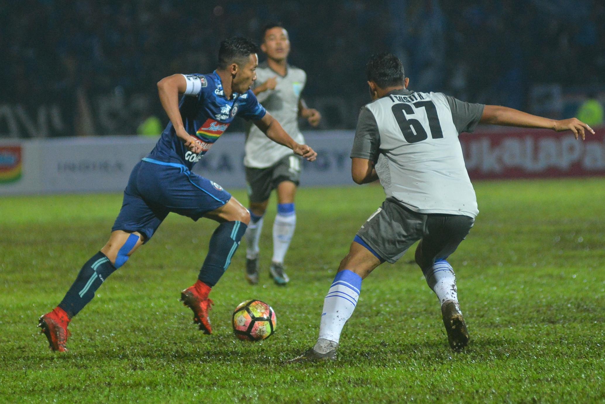 	Arema Vs Persela (Liputan6.com/Rana Adwa)