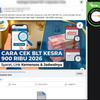 Cek Fakta: Tidak Benar Link Cara Cek BLT Kesra Periode Januari-Maret 2026