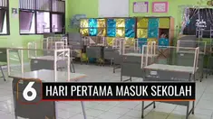 Hari ini, 610 sekolah di Jakarta mulai pembelajaran tatap muka untuk yang pertama kalinya. Pembelajaran dimulai pukul 06.30-10.30 WIB, begini teknisnya.