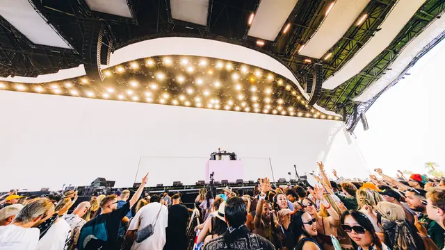 Chris Lorenzo performs at the Sahara Stage during day 1 of the 2025 Coachella Valley Music And Arts Festival on April 11, 2025 in Indio, California. (Dok: Matt Winkelmeyer/AFP)