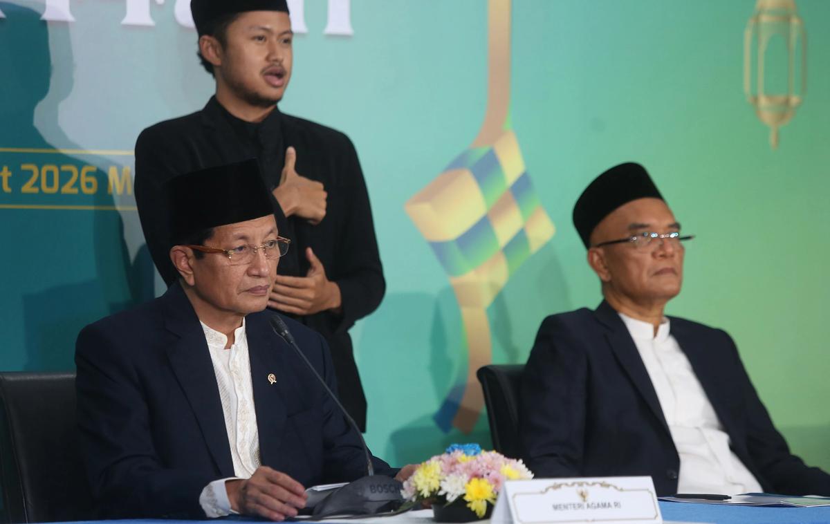 FOTO: Pemerintah Tetapkan Idulfitri 2026 Jatuh pada 21 Maret