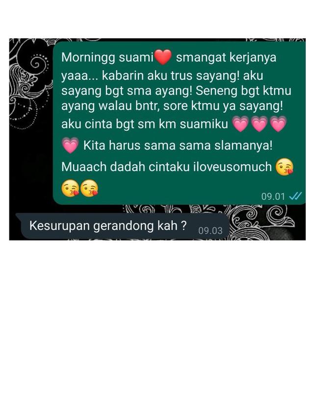 6 Chat Prank Bucin Alay ke Pasangan Ini Kocak, Respon Suami Bikin Senyum