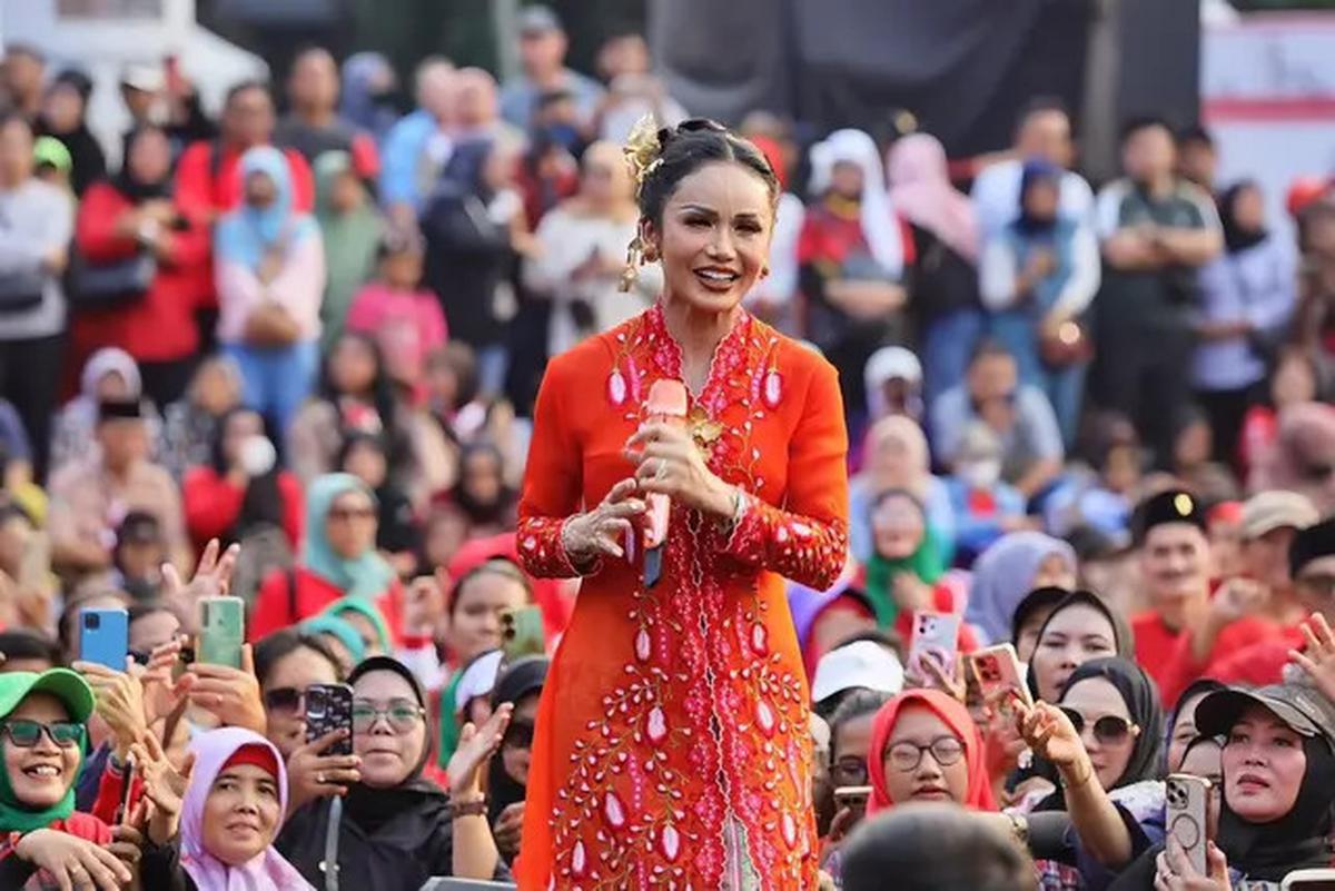 6 Potret Krisdayanti Manggung di Bung Karno Fest 2026, Sekaligus Sambut HUT Ke-499 Jakarta