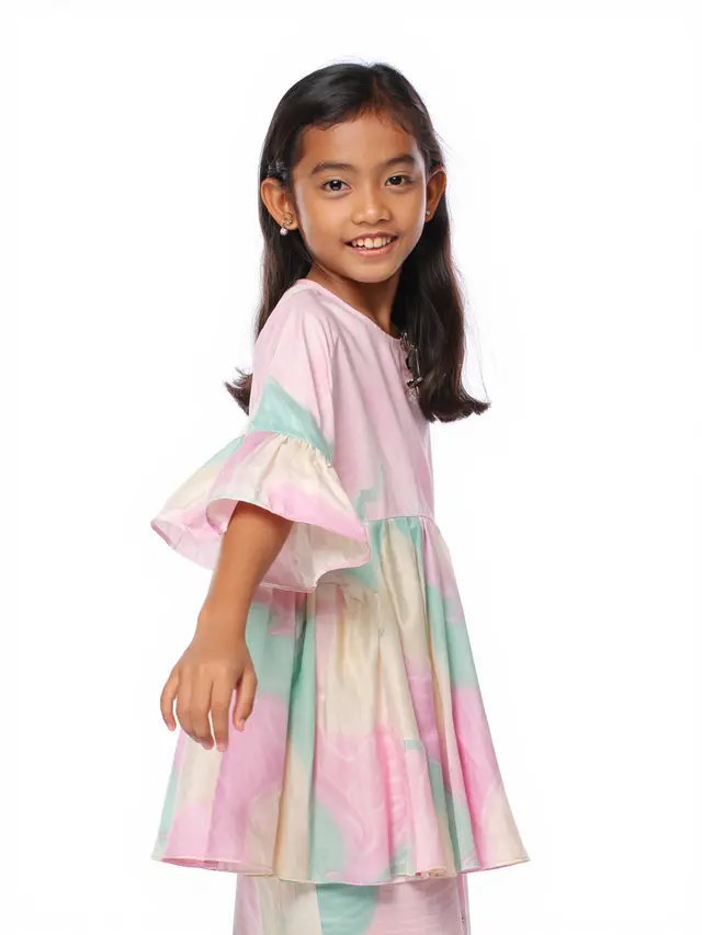 Model Gamis Batik Anak Perempuan Modern