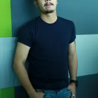 Sederet artis tanah air seperti, Michelle Ziudith, Derby Romero, Rizky Nazar, Ricky Cuaca ikut terlibat dalam proses syuting film I Love You From 38000ft. (Galih W Satria/Bintang.com)