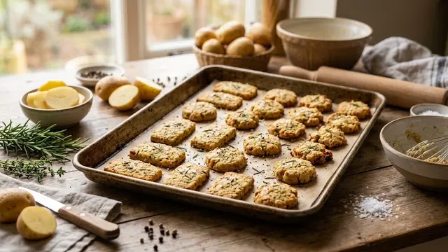 Resep Cookies Kentang Crunchy yang Renyah dan Gurih/AI Generated
