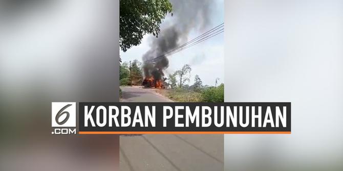 VIDEO: Misteri 2 Jasad di Dalam Mobil Terbakar di Sukabumi