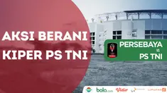 Berita video momen di Grup C Piala Presiden 2018 yaitu aksi berani kiper PS TNI, Teguh Amiruddin, saat menghadapi Persebaya Surabaya, Kamis (18/1/2018).