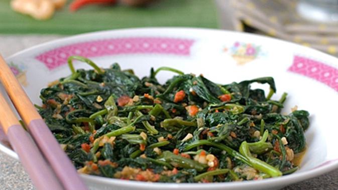 Resep Tumis Kangkung Pedas Sederhana Lifestyle Fimela Com