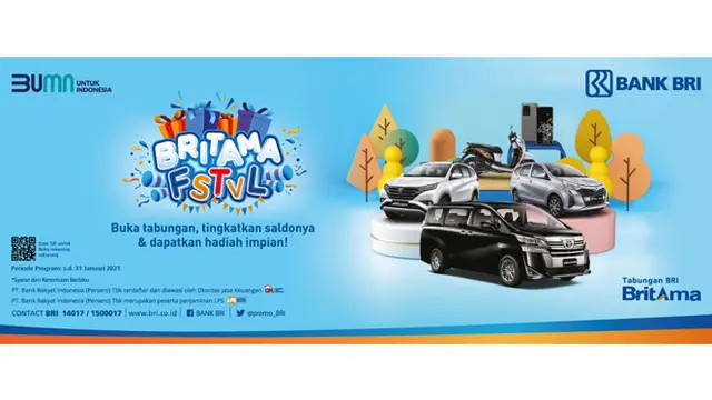 Jangan Terlewat! BRI Beri Sederet Kejutan Istimewa lewat Program BritAma FSTVL