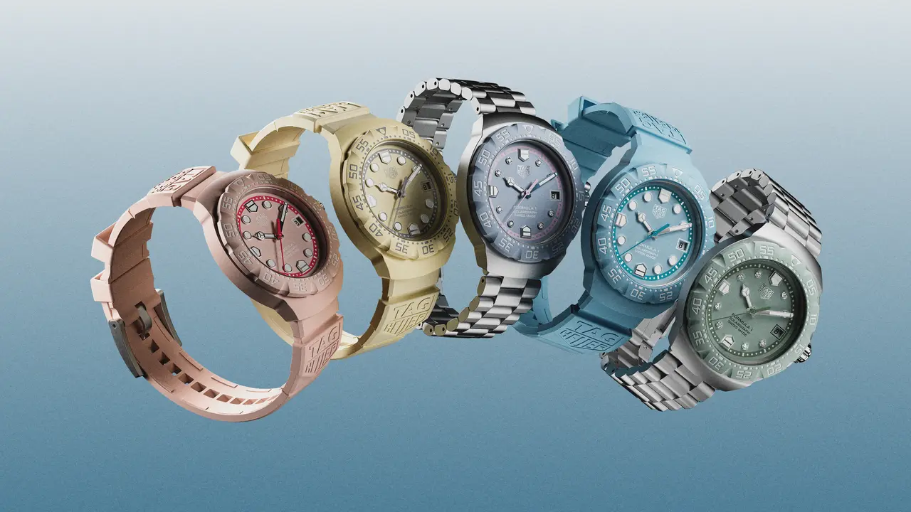 Tampilan Manis Jam Tangan TAG Heuer Formula 1, Hadir dengan Warna Pastel Edisi Terbatas