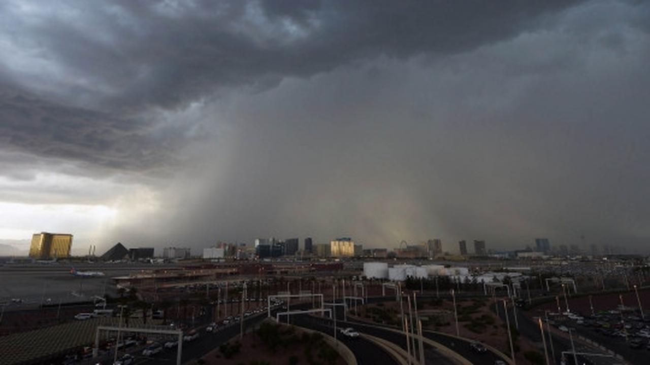 Menyaksikan dahsyatnya badai terjang wilayah Las Vegas