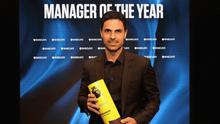Manajer Arsenal, Mikel Arteta, dinobatkan sebagai manajer terbaik Premier League 2025/2026. (dok. Arsenal)