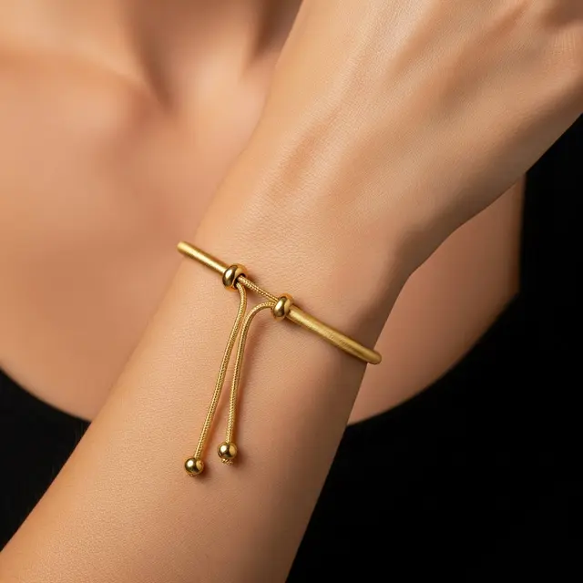 Gelang Emas Serut Ringan Harga Rp2 Jutaan