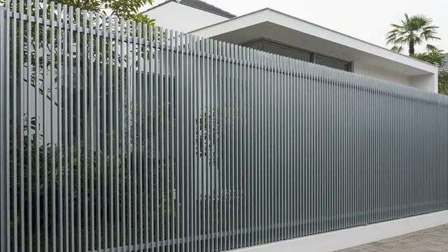 Pagar Rumah Anti Maling Berbahan Hollow Galvanis Kuat