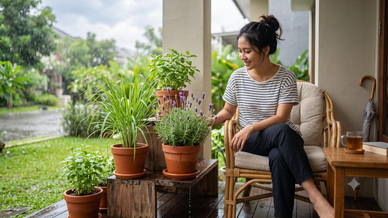 Barang yang Sebaiknya Ada di Teras Saat Musim Hujan