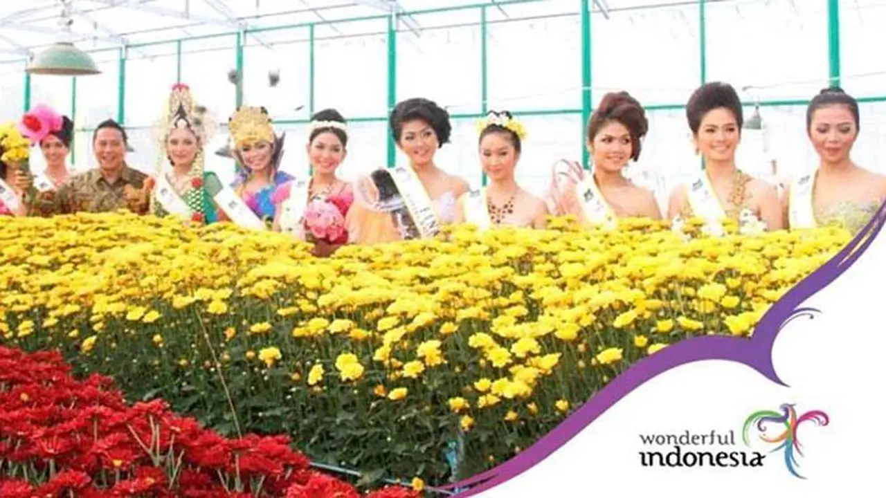 Mencium Wangi Bunga di Tomohon International Flower Festival 2016