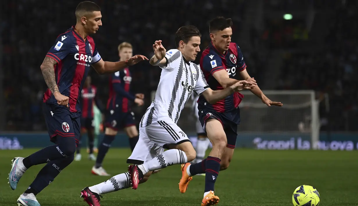 Hasil ini memastikan Juventus belum pernah menang dalam empat laga beruntun. (Massimo Paolone/LaPresse via AP)