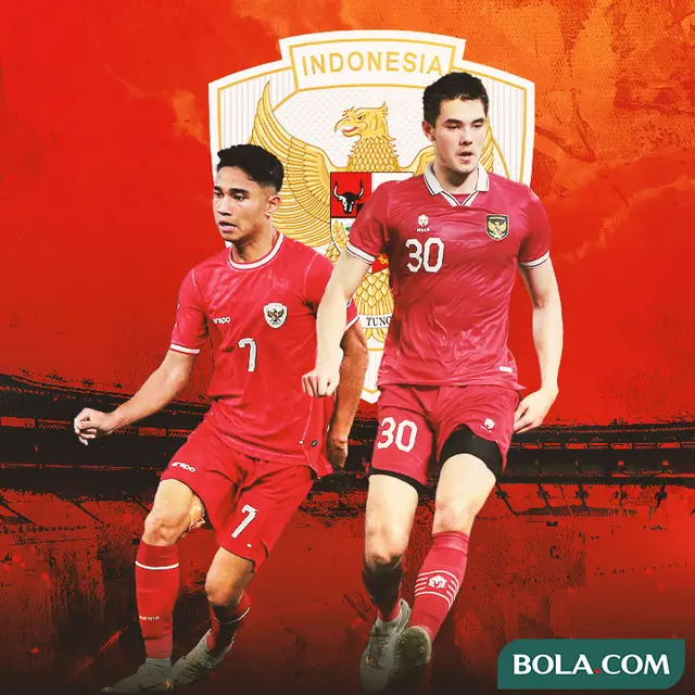 Timnas Indonesia - Marselino Ferdinan dan Elkan Baggott