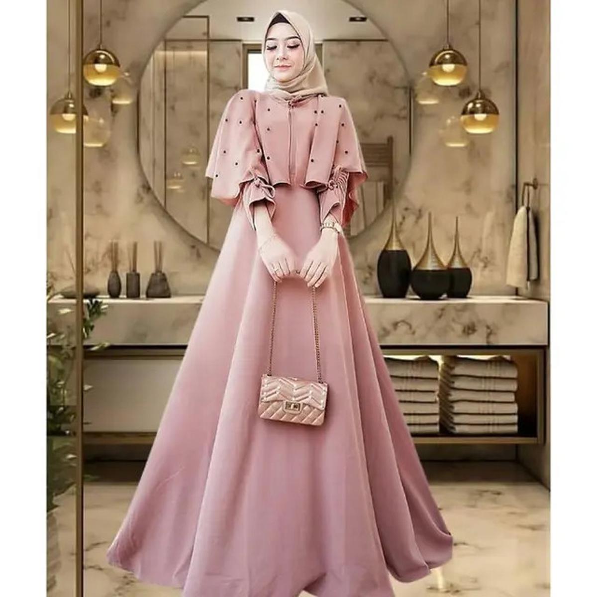 Model Gamis Simple Tapi Mewah, Nyaman Dipakai dan Bikin Percaya Diri