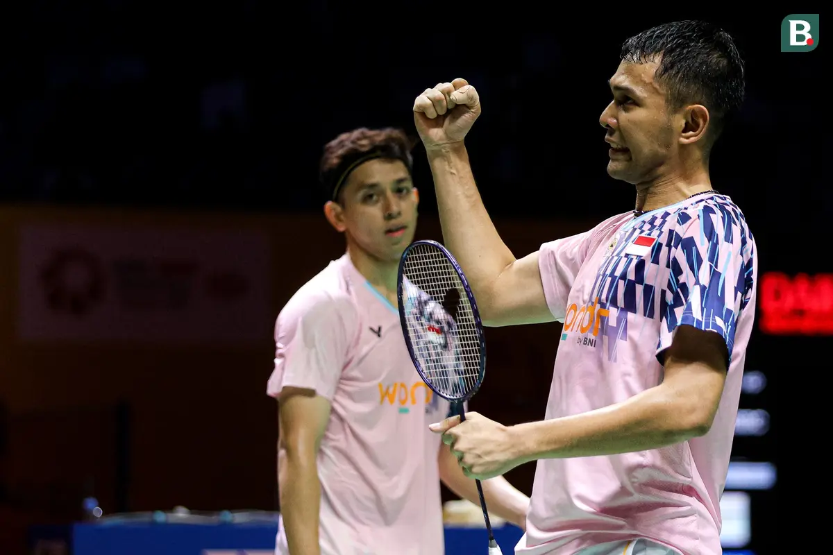 Foto: Fajar/Rian Menang Straight Game di Babak Perempat Final Indonesia Masters 2025