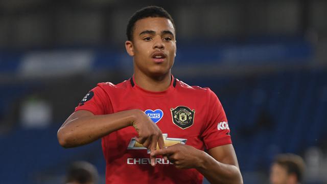 FOTO: 5 Pemain Pencetak Gol Termuda Manchester United di Liga Inggris Sepanjang Sejarah - Mason Greenwood