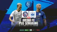 Podcast BRI Liga 1 - Arema FC Vs PSIS Semarang (Bola.com/Adreanus Titus)