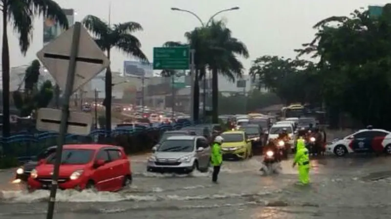 Genangan Air di Pekanbaru