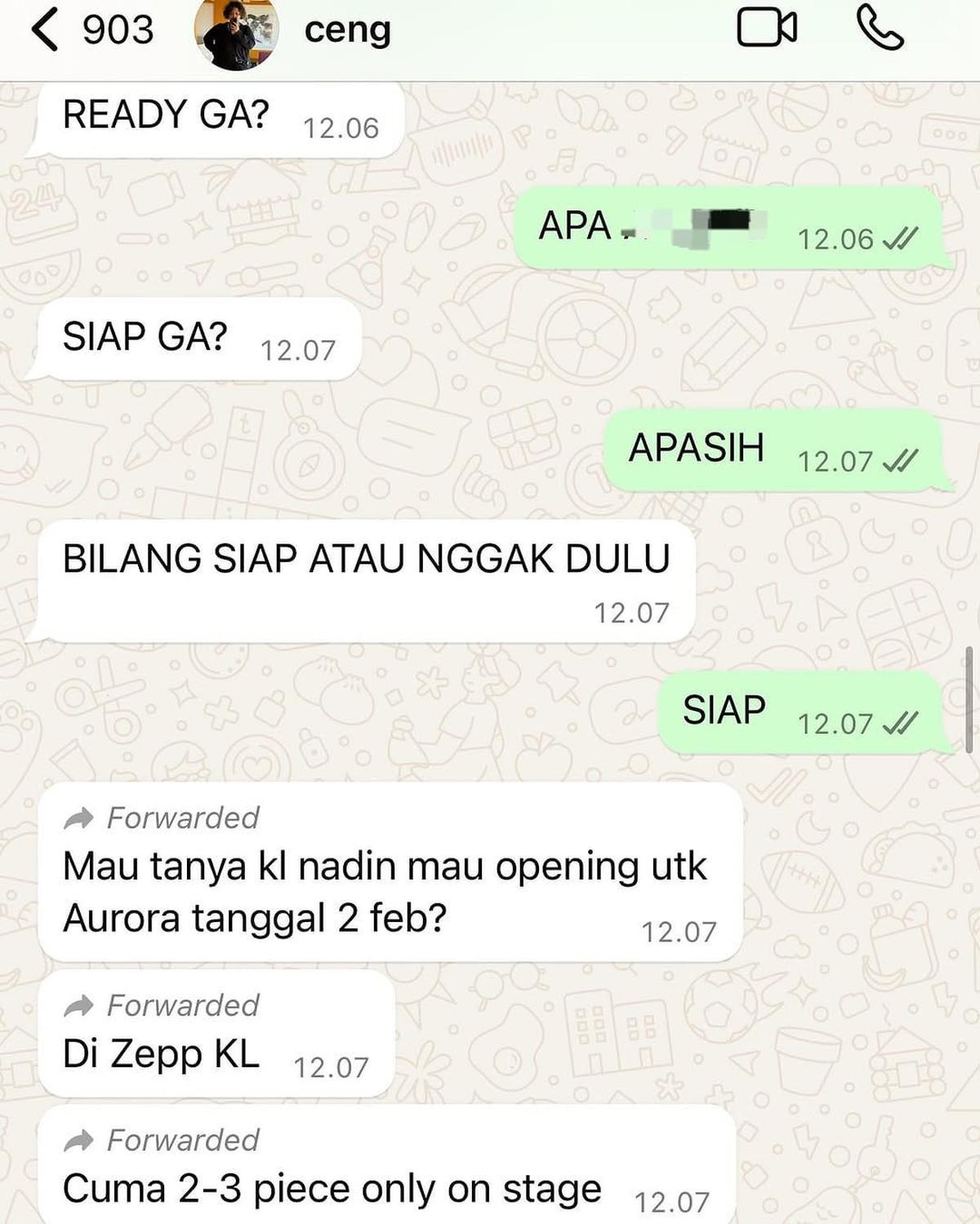 Potret Nadin Amizah Bahagia Jadi Pembuka Konser Aurora, Sempat Mengira Penipuan