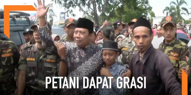 VIDEO: Dapat Grasi, Dua Petani Kendal Disambut Warga