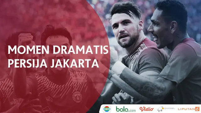 VIDEO: Momen Dramatis Persija Jakarta Menuju Final Piala Presiden 2018